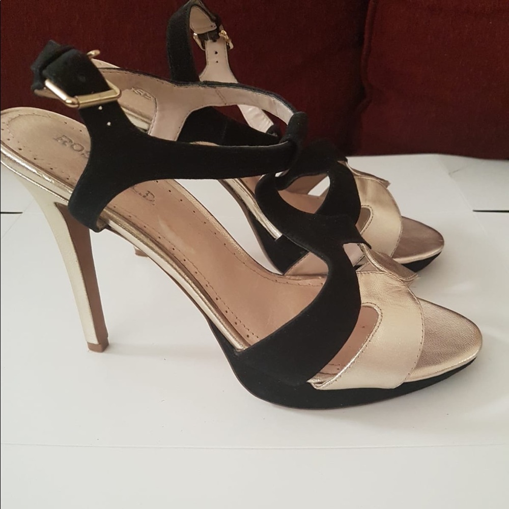 Rosegold High-Heel Shoes